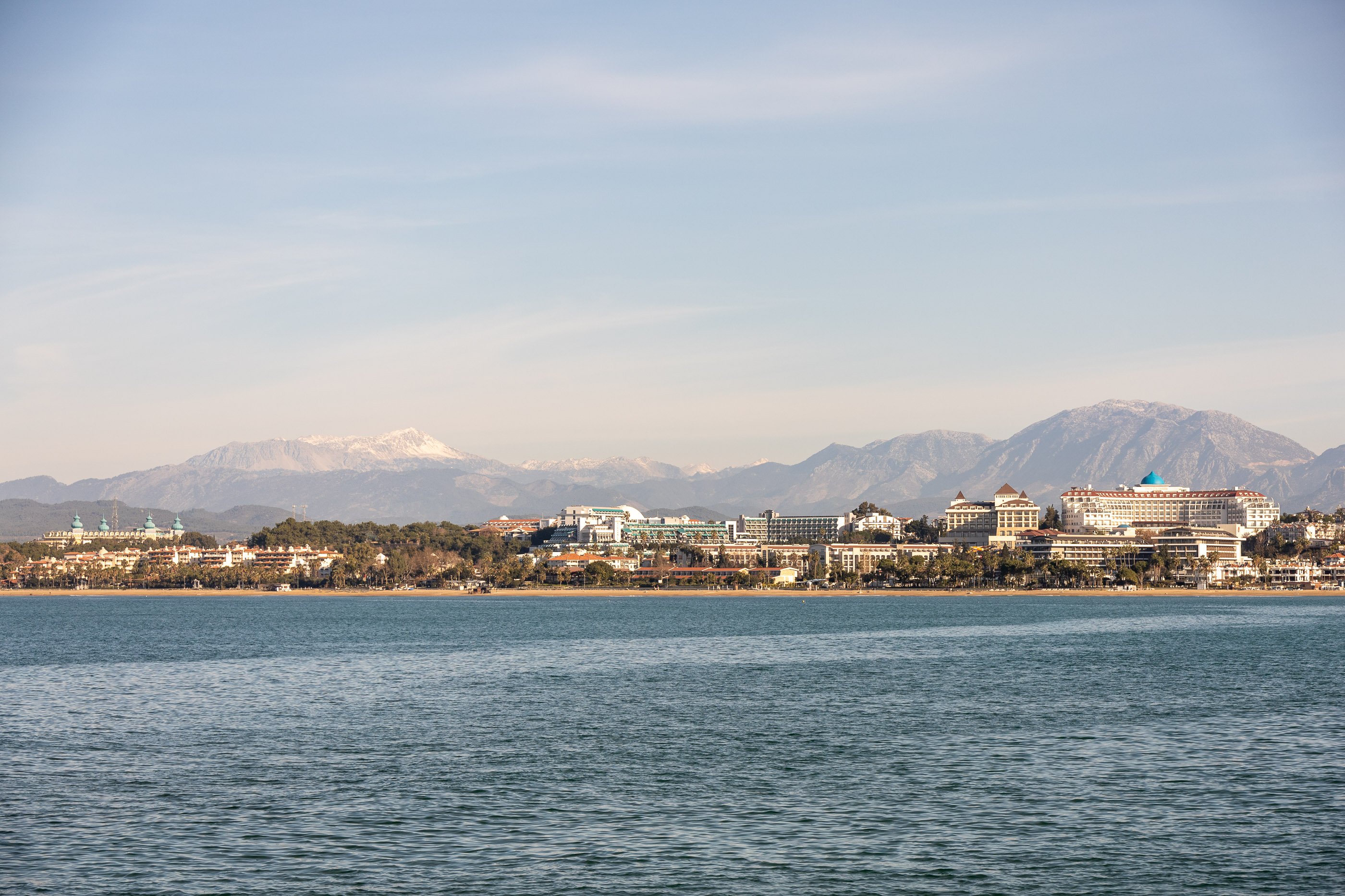 Анатолийской побережье близ Сиде