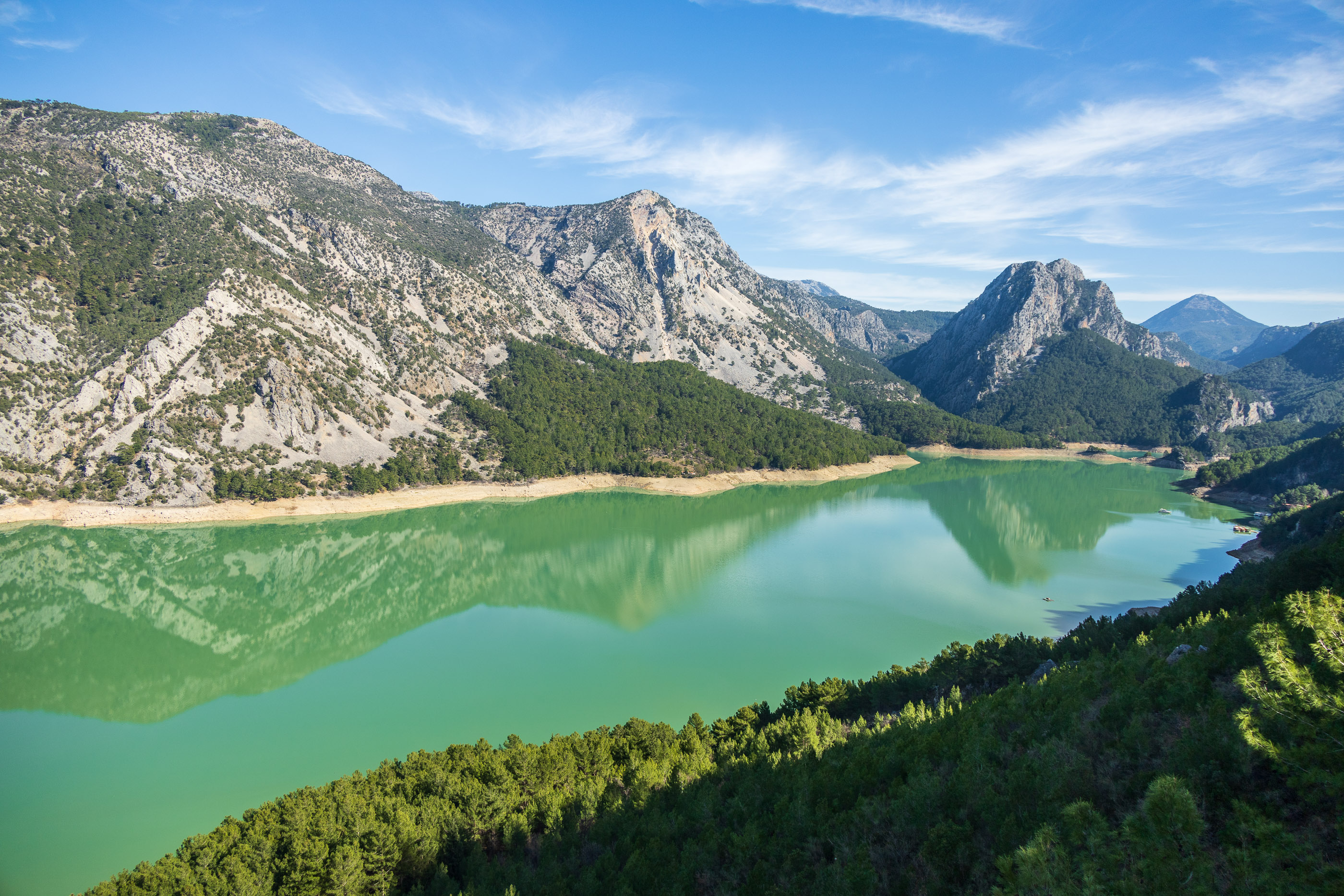 На водохранилище Зеленый Каньон