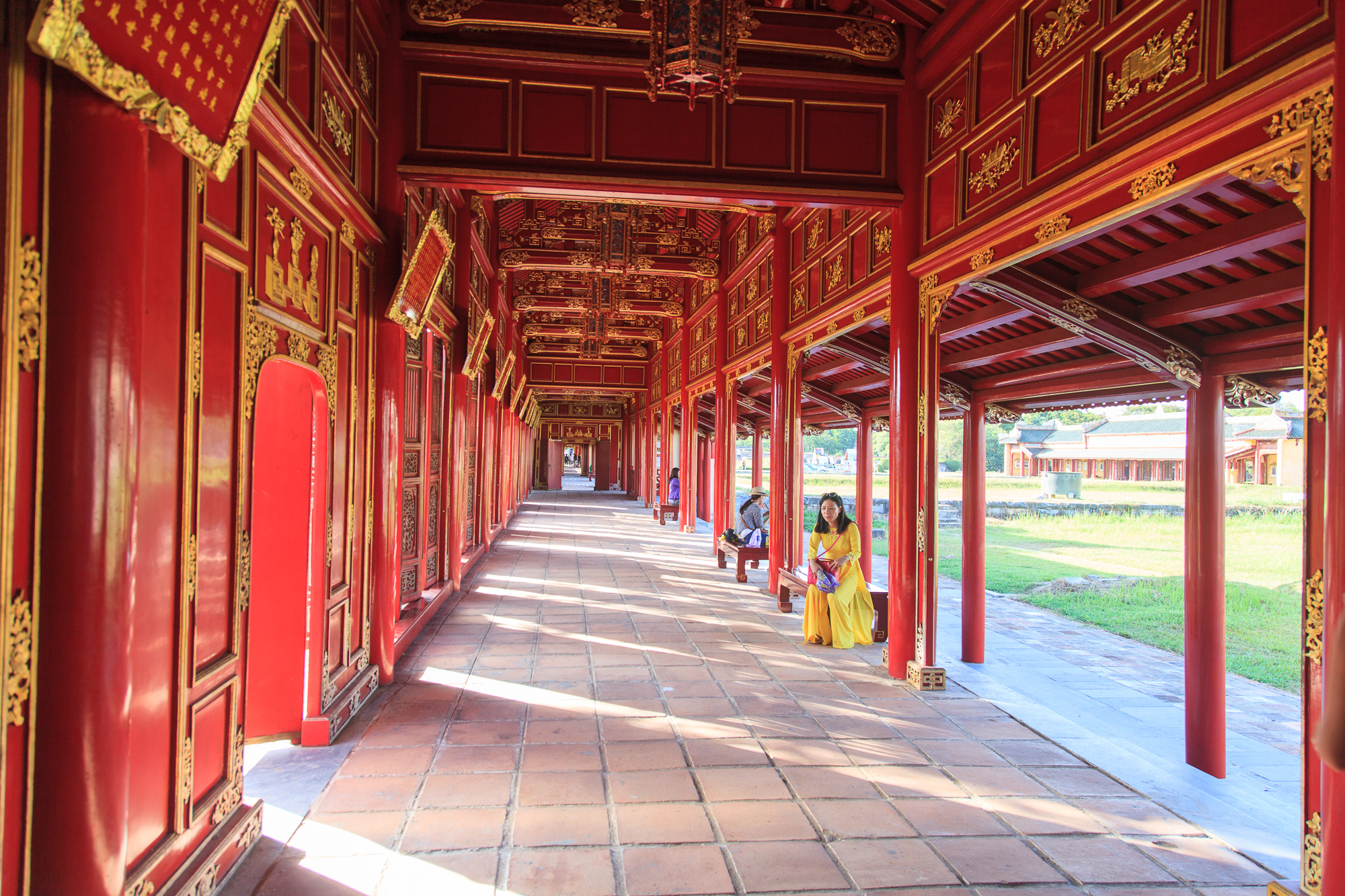 Галерея, ведшая в гаремную часть дворца