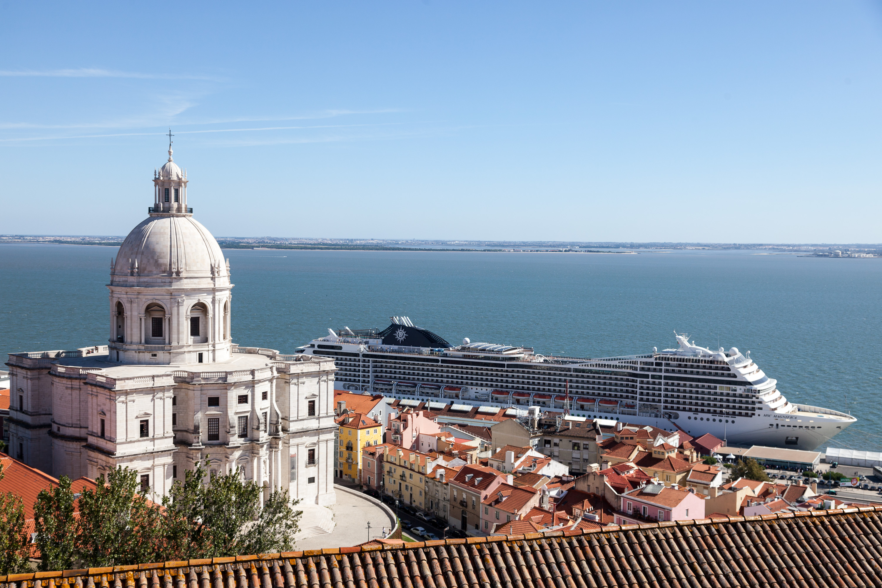 Вид с крыши монастыря Сан-Винсенте-де-Фора