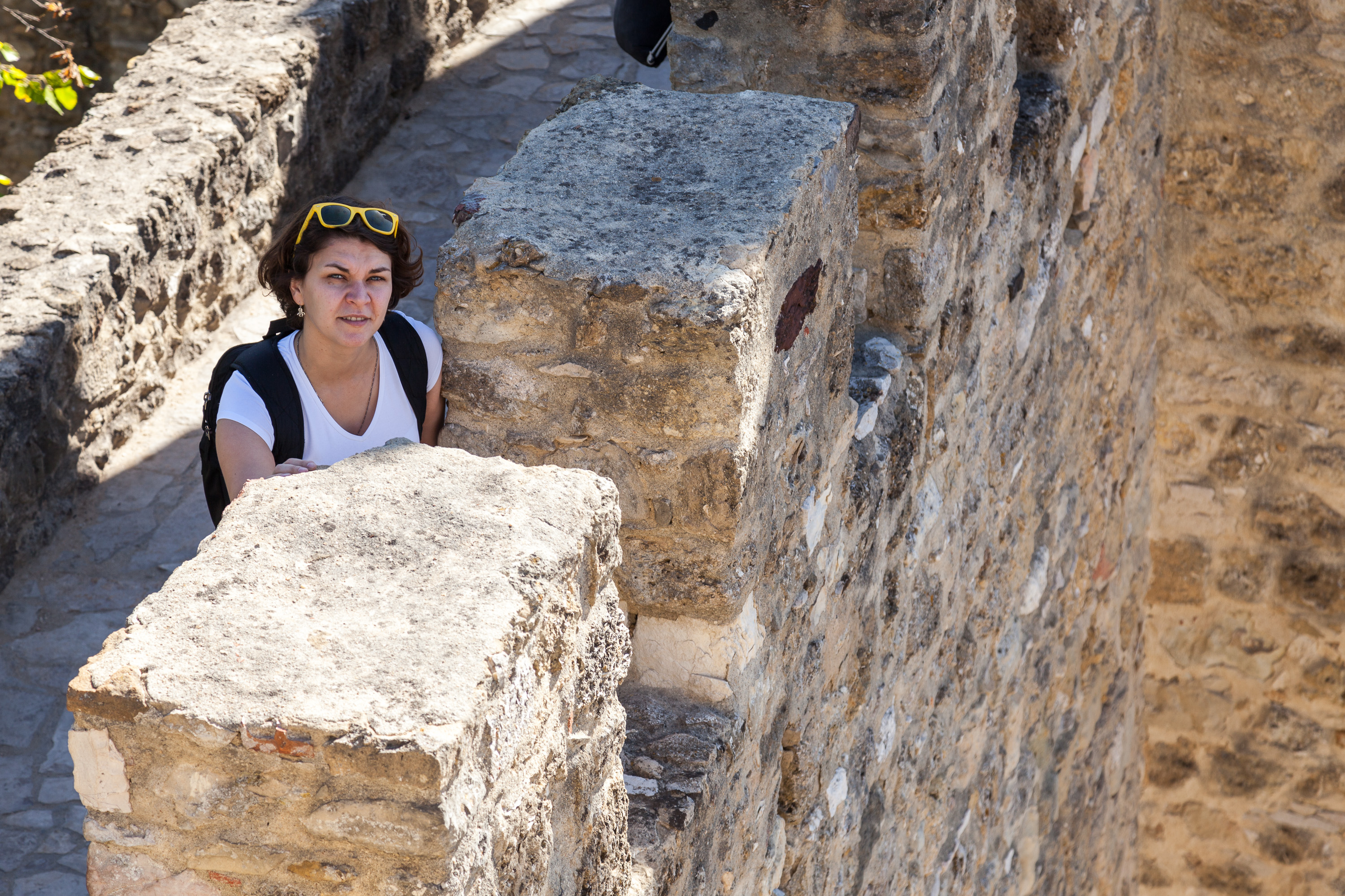 На стенах Замка Святого Георгия