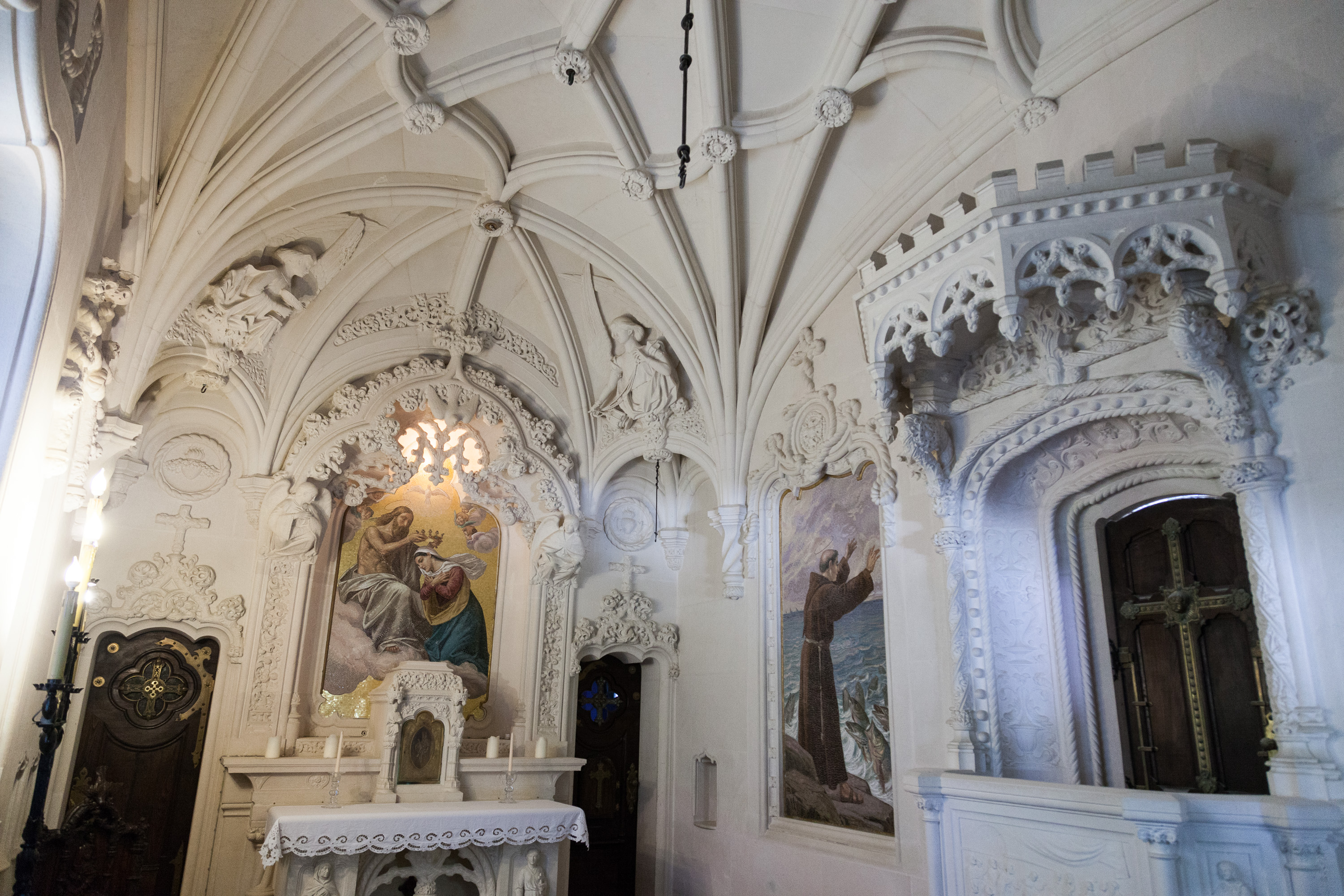 Интерьер часовни усадьбы Кинта да Регалейра