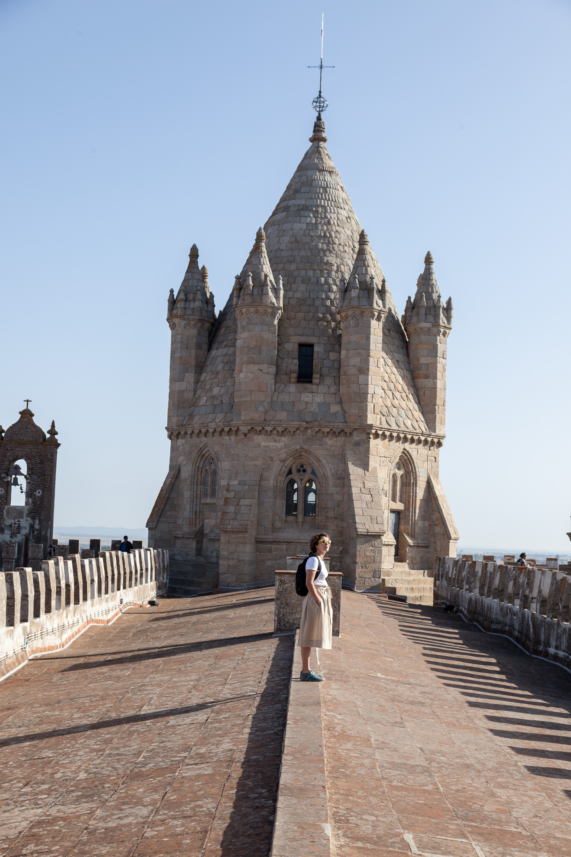 На крыше кафедрального собора Эворы