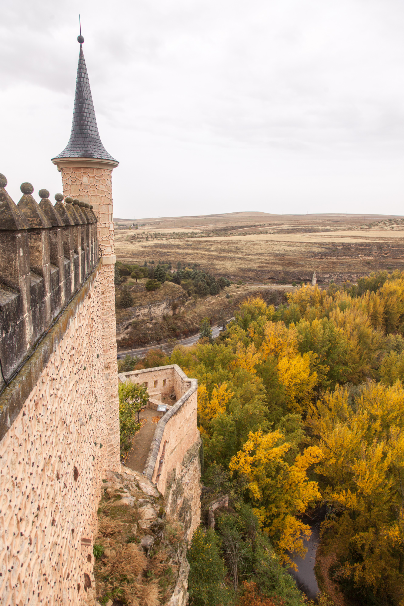 Вид с задней террасы