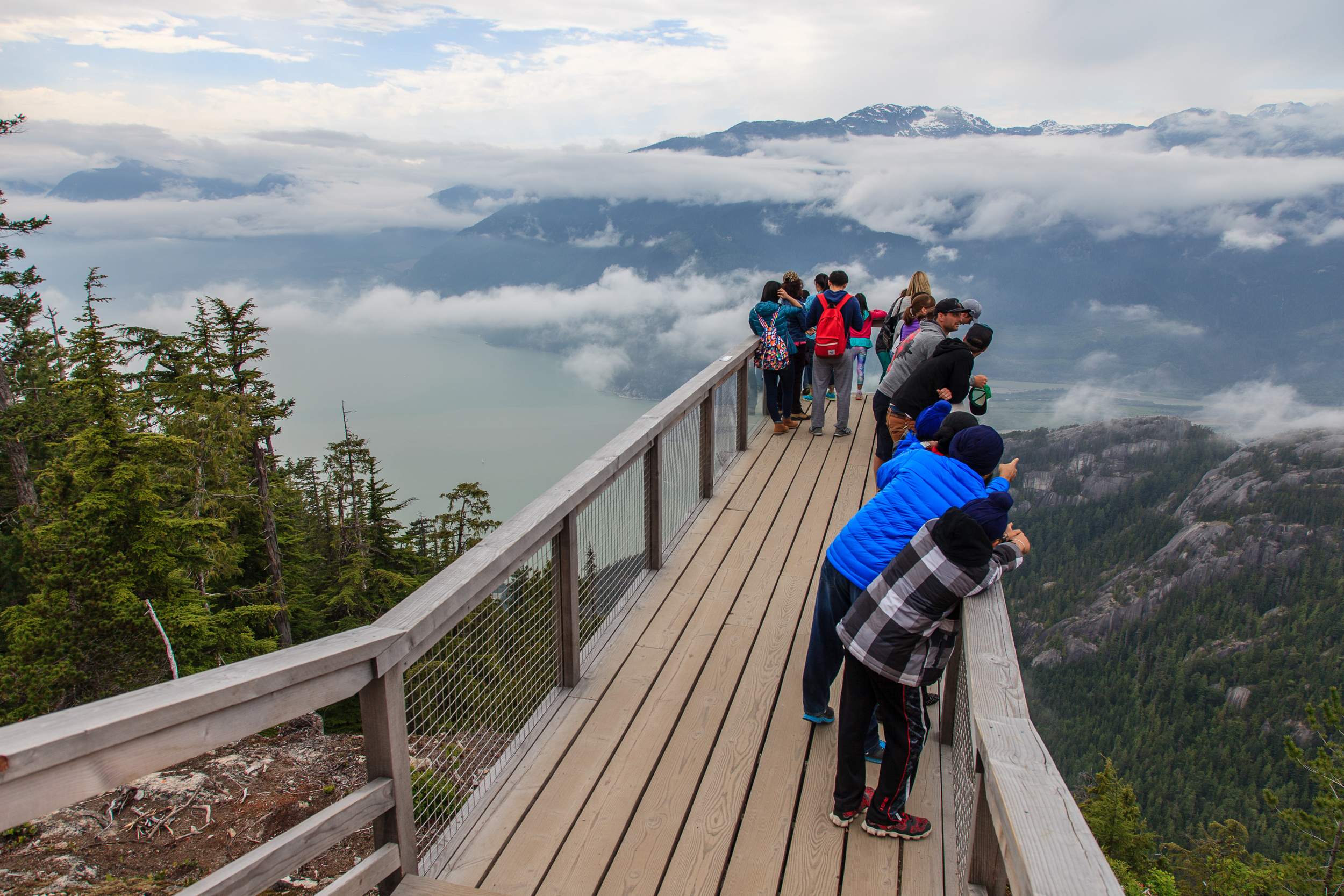 Смотровая площадка над фиордом