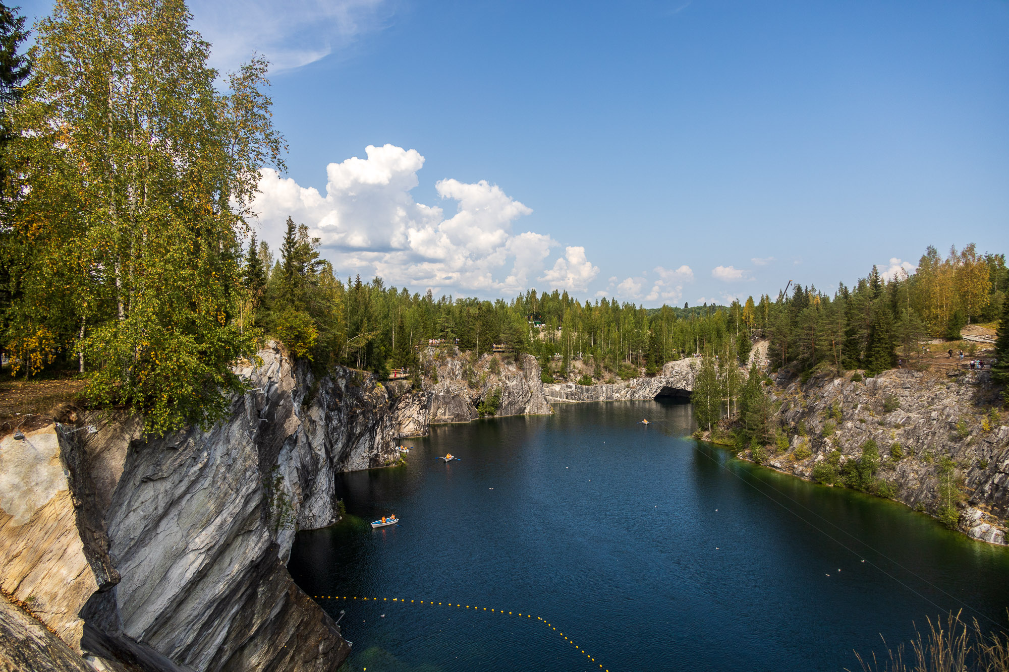 Карьеры Рускеала