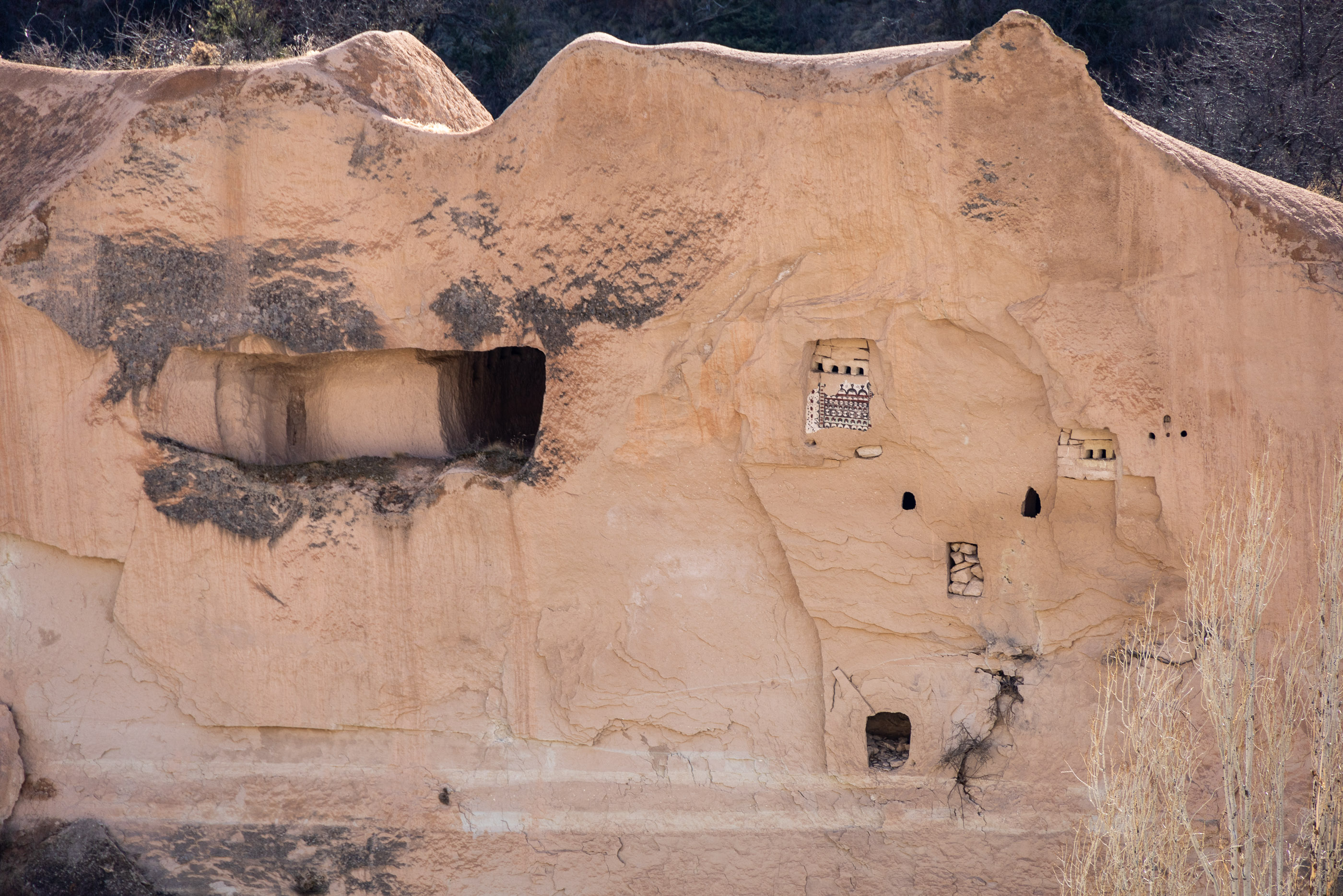 Голубятни в стенах над Красной долиной