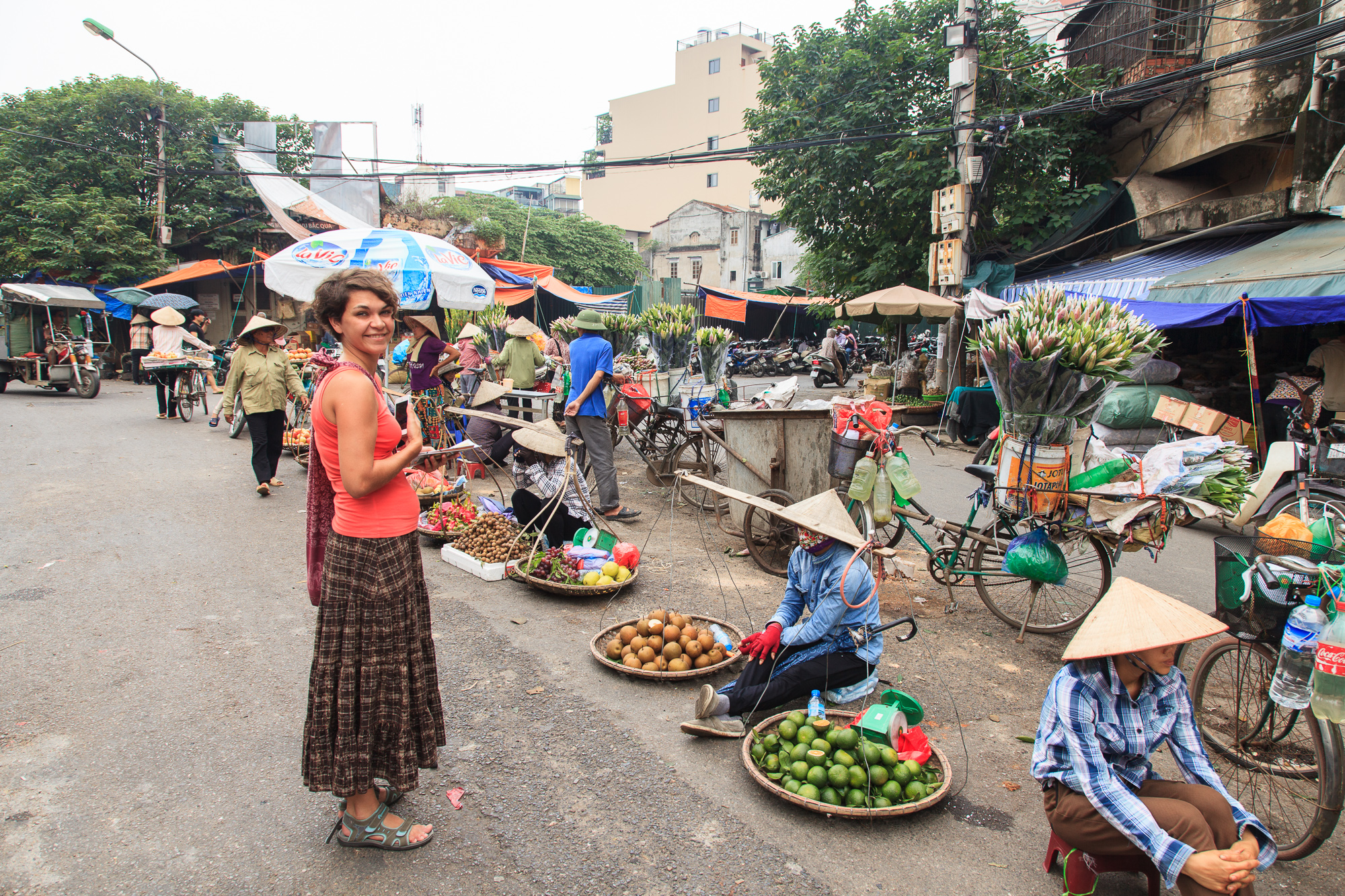 Уличный рынок