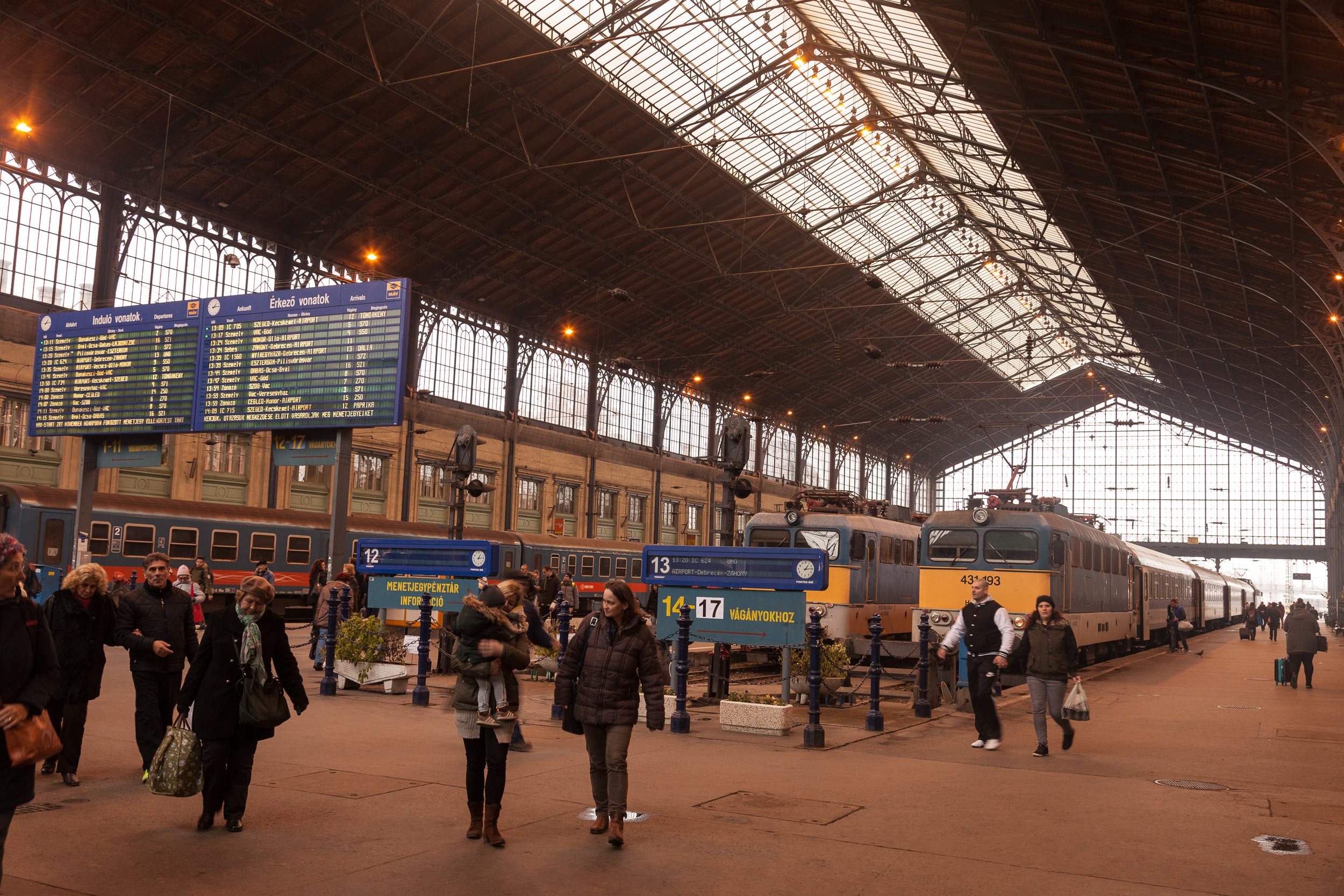 Западный Вокзал Будапешта