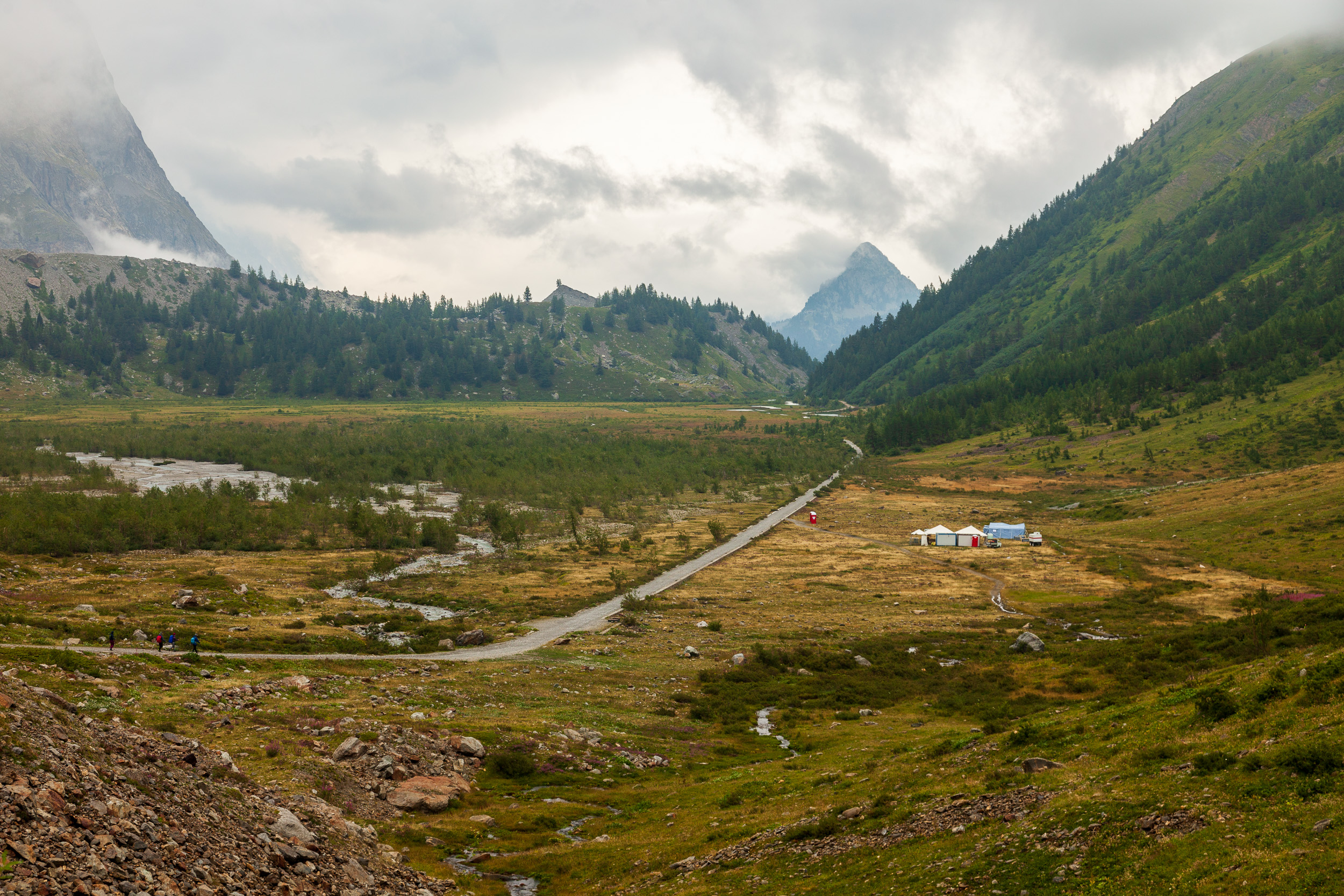 Вид на долину Val Veny