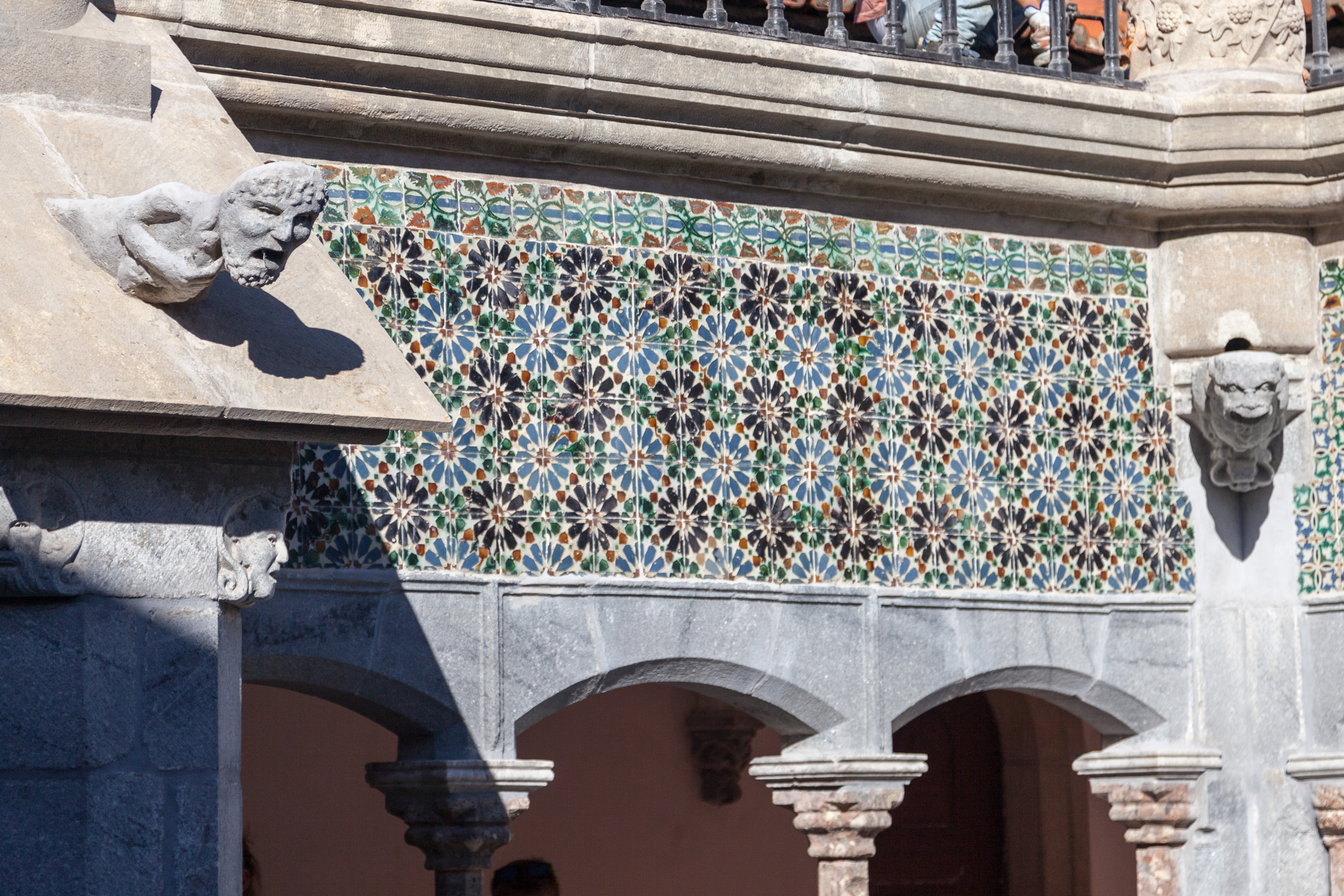 Дворик во дворце Пена