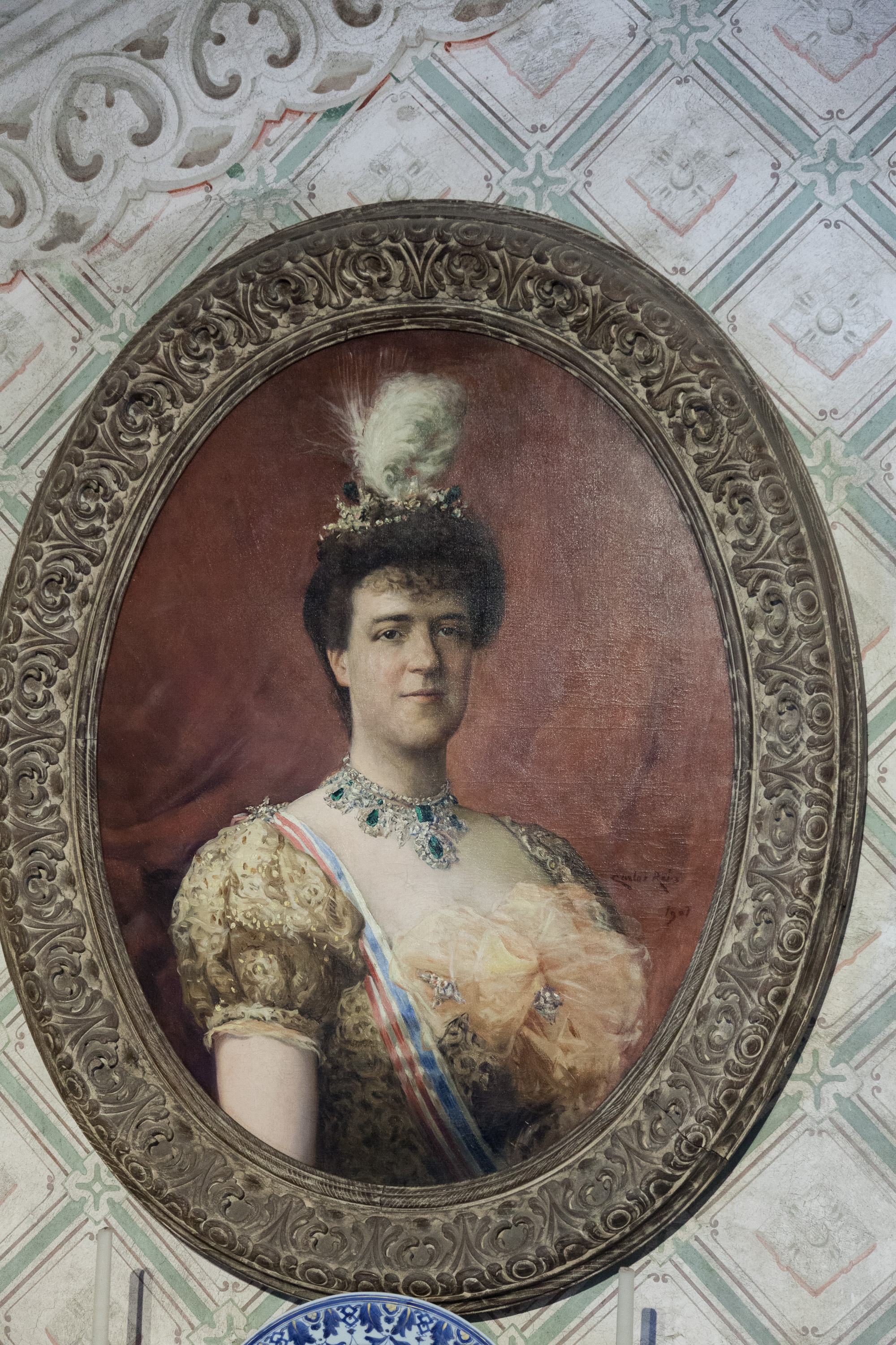 Интерьеры дворца Пена