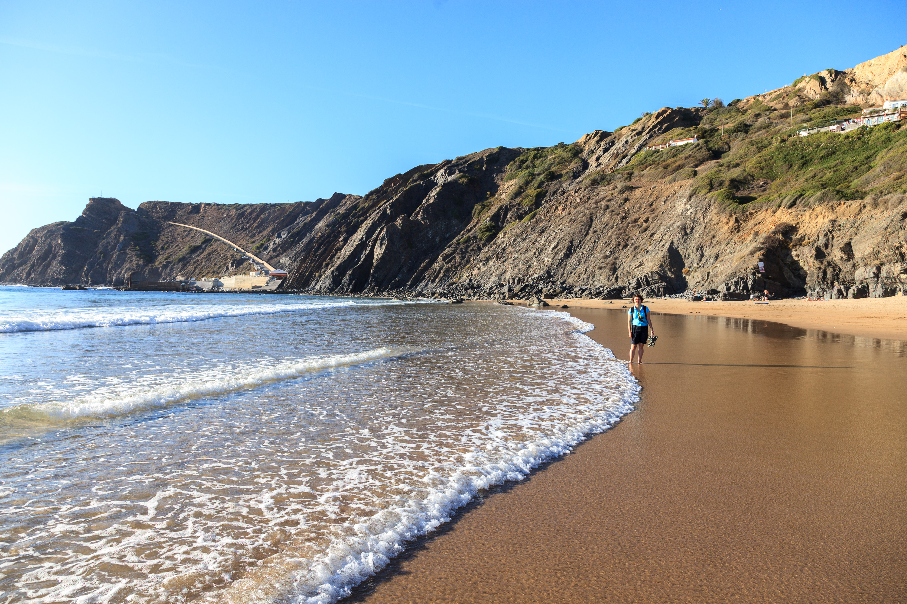 На пляже Амадо