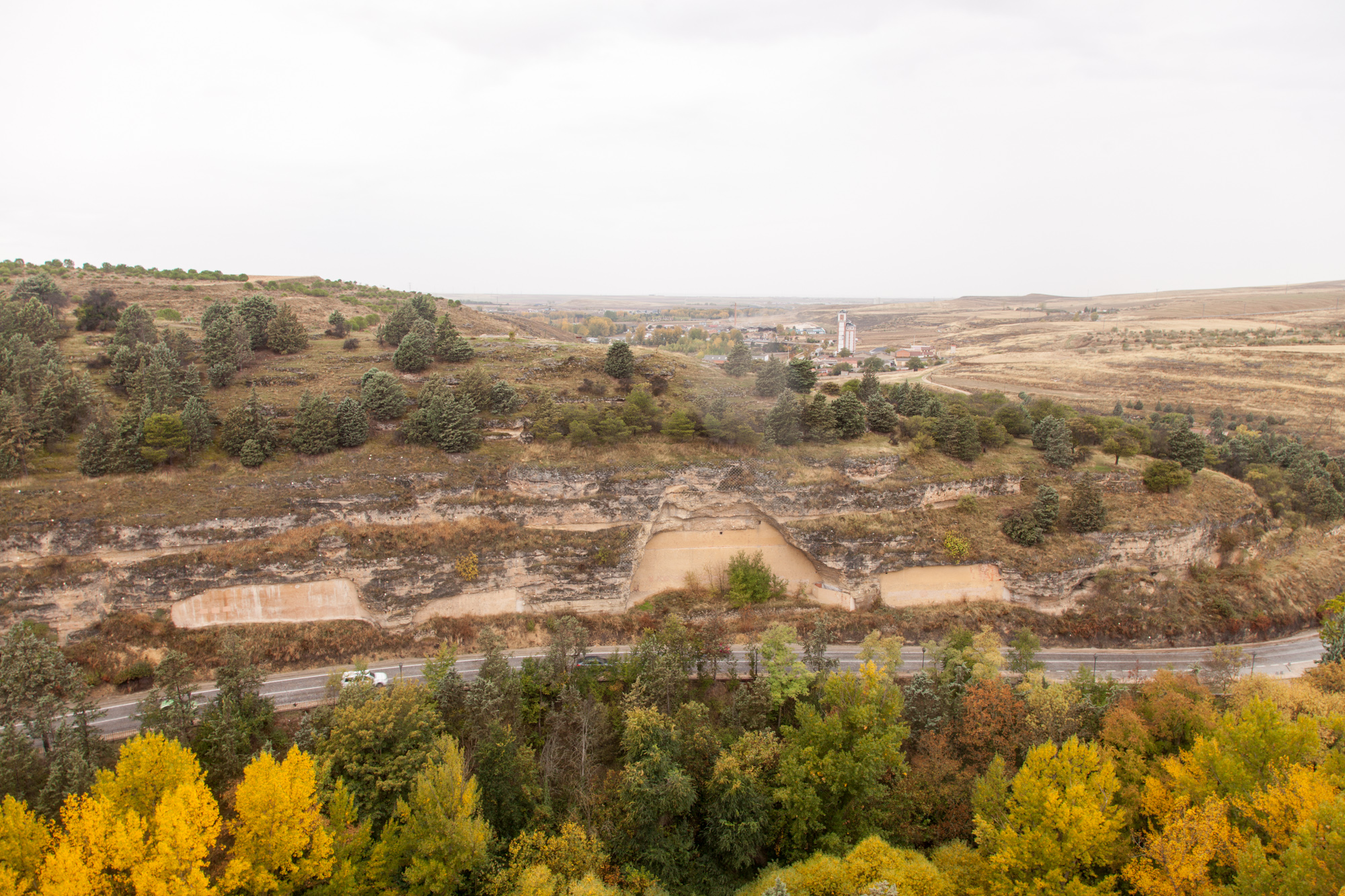 Вид с задней террасы