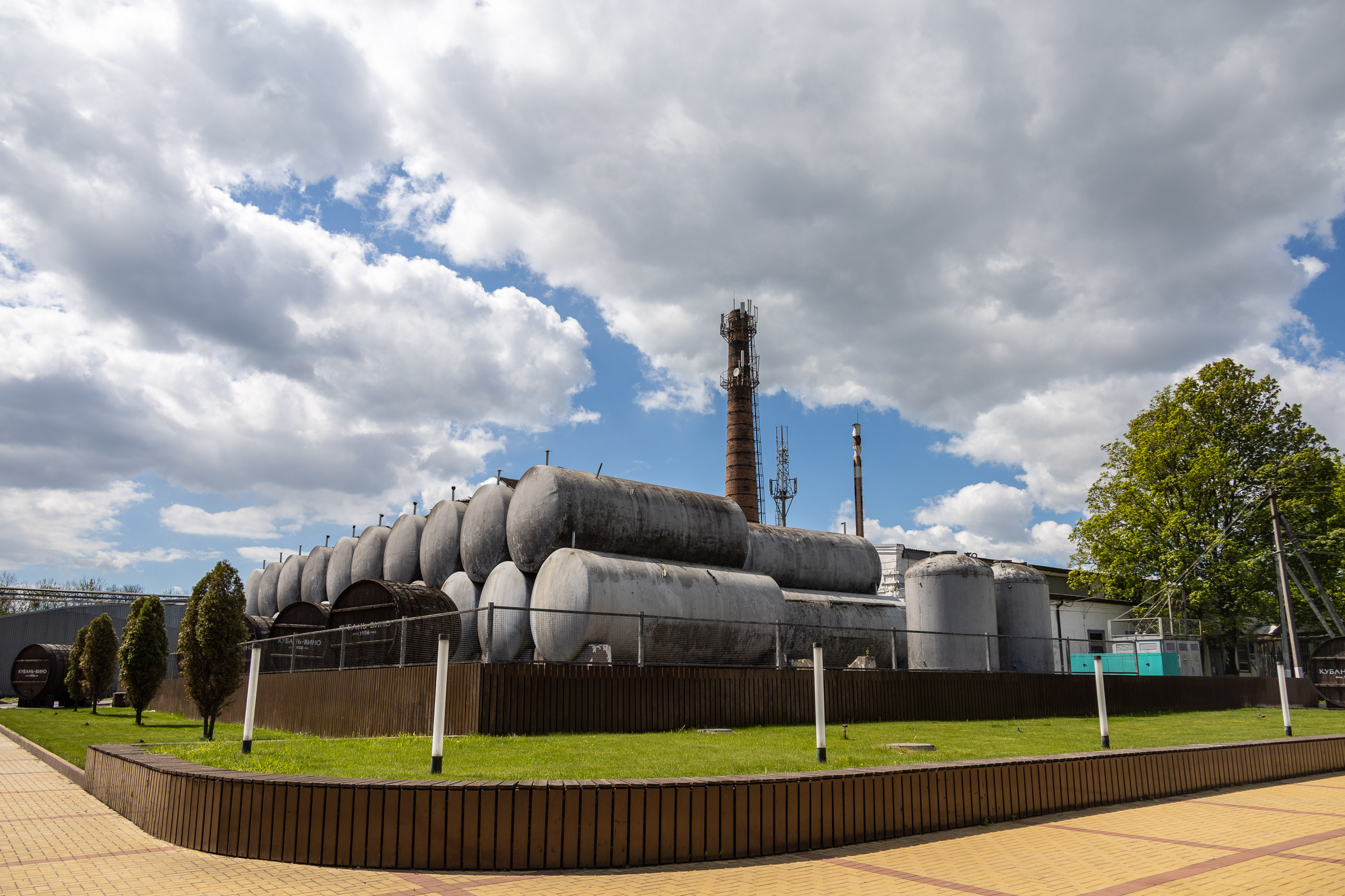 Производственные мощности "Шато-Тамань"